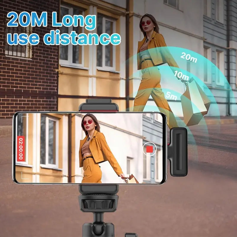 Wireless microphone system with 1 receiver 2 microphones live streaming Wireless microphone system with 1 receiver 2 microphones live streaming